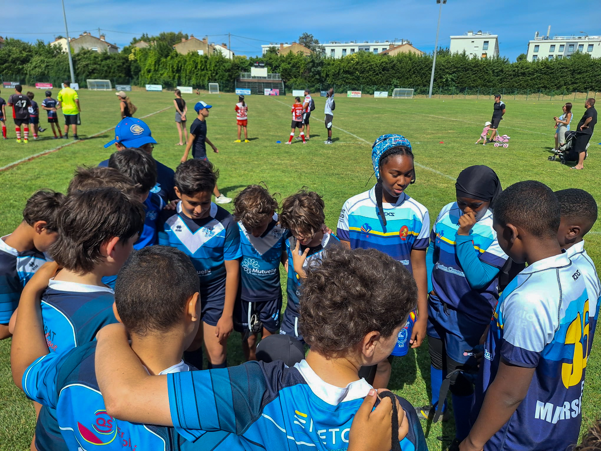 L’École de Rugby clôture sa saison lors du tournoi d’Entraigues