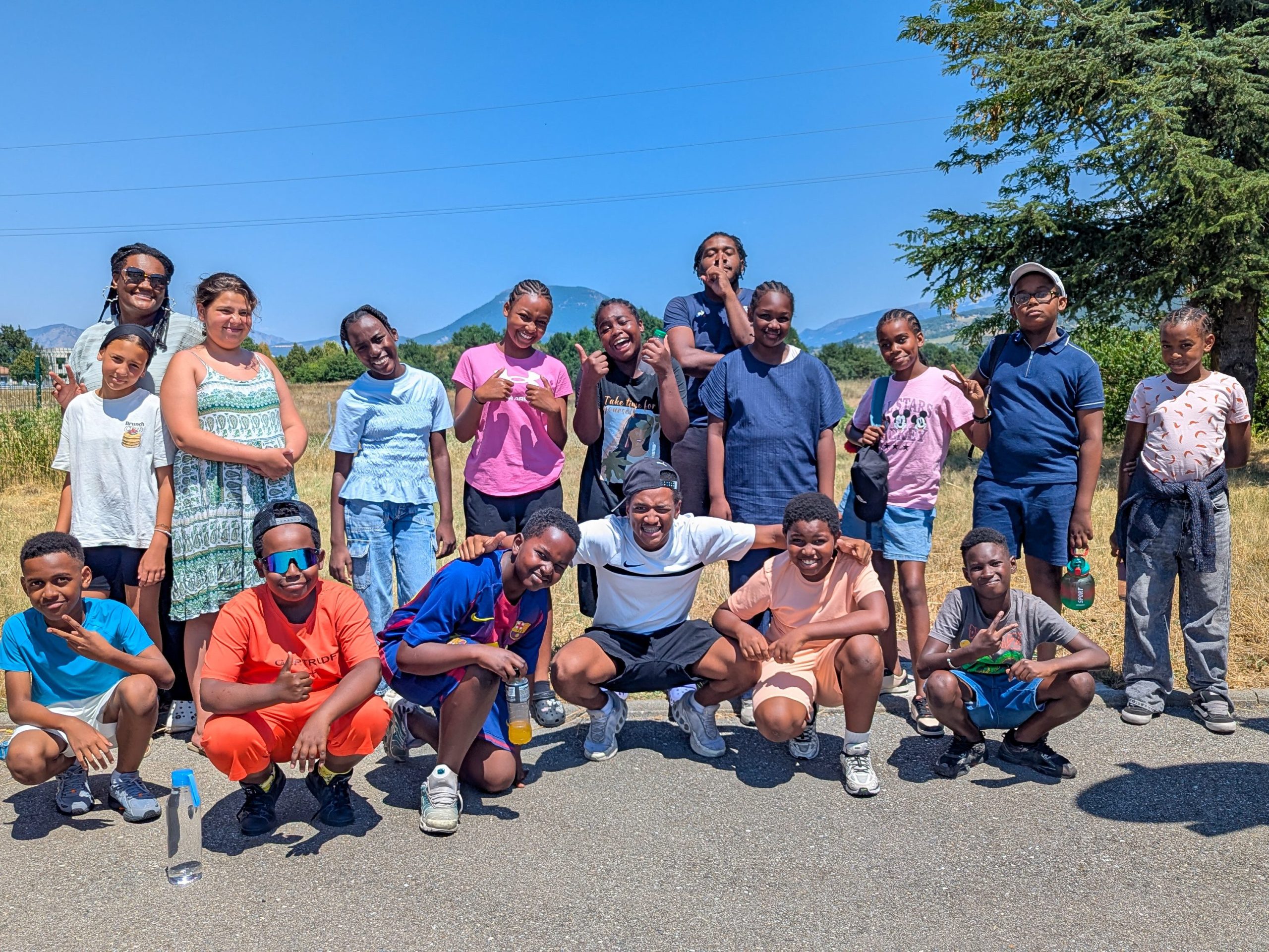Les jeunes de Point Sud en séjour à Veynes